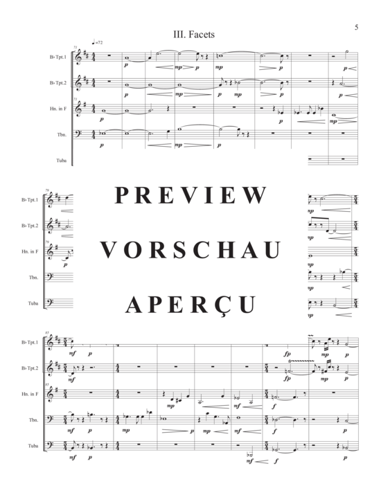 Produktgalerie: Seite 8 von 21 Brass Miniatures , , (Blechbläserquintett)