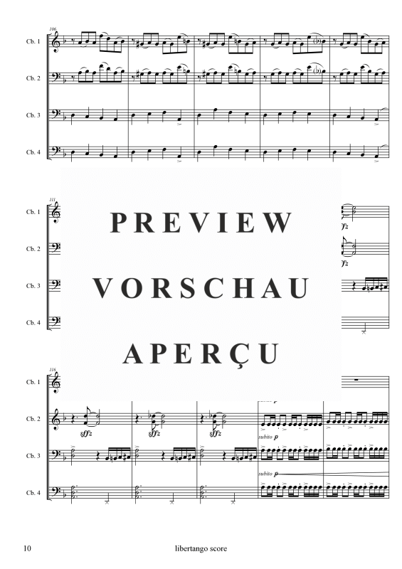 gallery: Libertango, , Double Bass Quartet