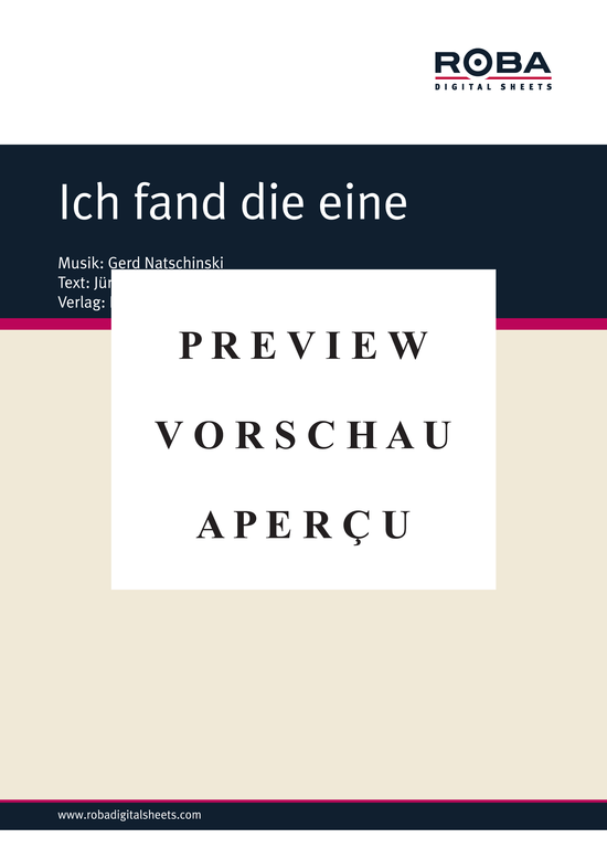 Produktgalerie: Seite 2 von 4 Ich fand die eine , , Klavier und Gesang