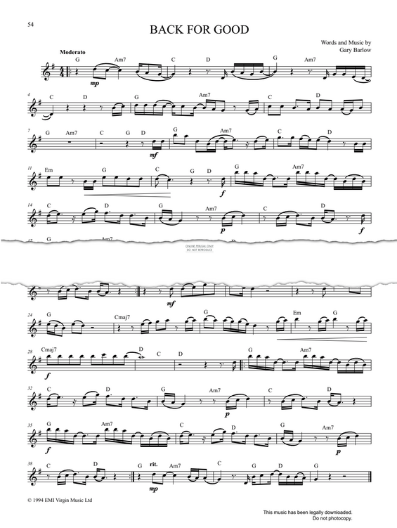 Product gallery: Page 1 of 1 Back For Good, Take That