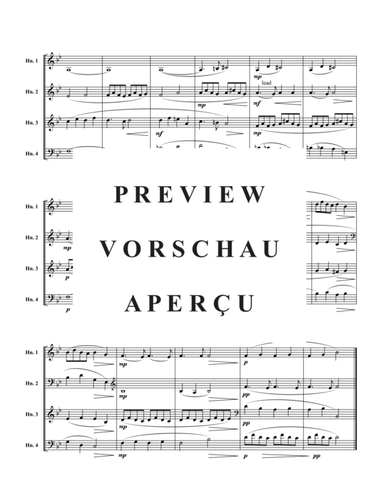 gallery: Pie Jesu , , (Horn Quartett)