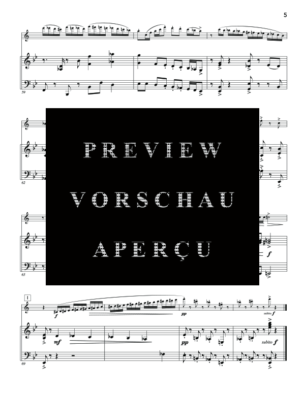 Product gallery: Page 8 of 11 Frevo do Besouro, , (clarinet in Bb and piano)
