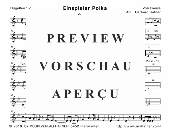 Product gallery: Page 7 of 11 Einspieler Polka, , (woodwind and brass)