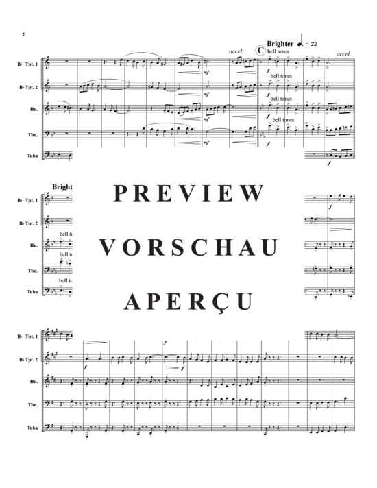 Produktgalerie: Seite 3 von 15 Tinsel Teaser 5 , , (Blechbläserquintett)