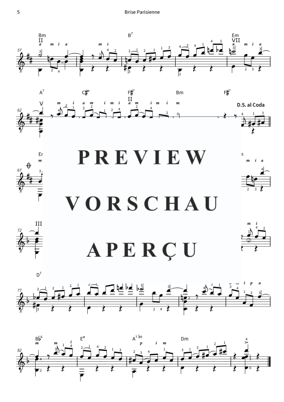 Produktgalerie: Seite 7 von 7 Brise Parisienne, , Klassische Gitarre