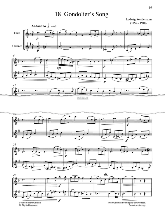 Product gallery: Page 1 of 1 Gondolier's Song, Ludwig Weidemann