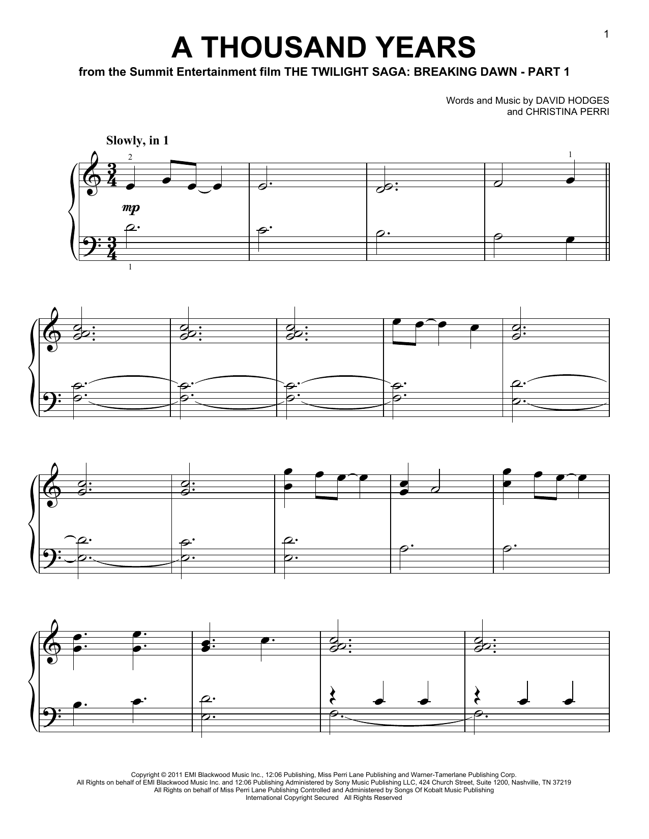Produktbild zu: A Thousand Years