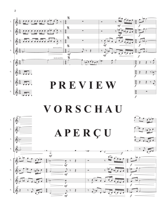 Product gallery: Page 7 of 21 Festive Overture , , (8 trumpets in Bb)