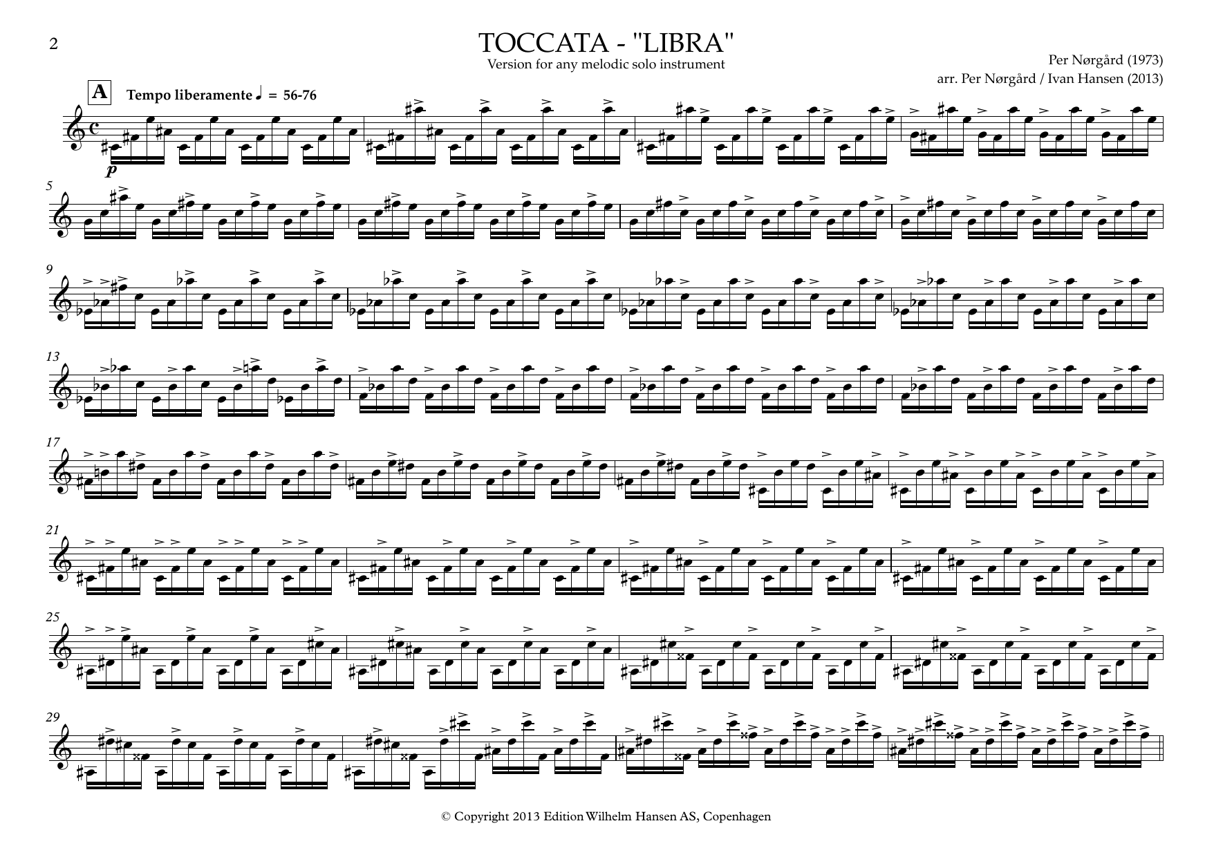 Product picture to: Toccata - Libra