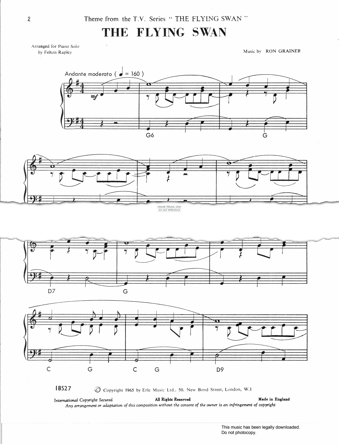 Produktbild zu: The Flying Swan