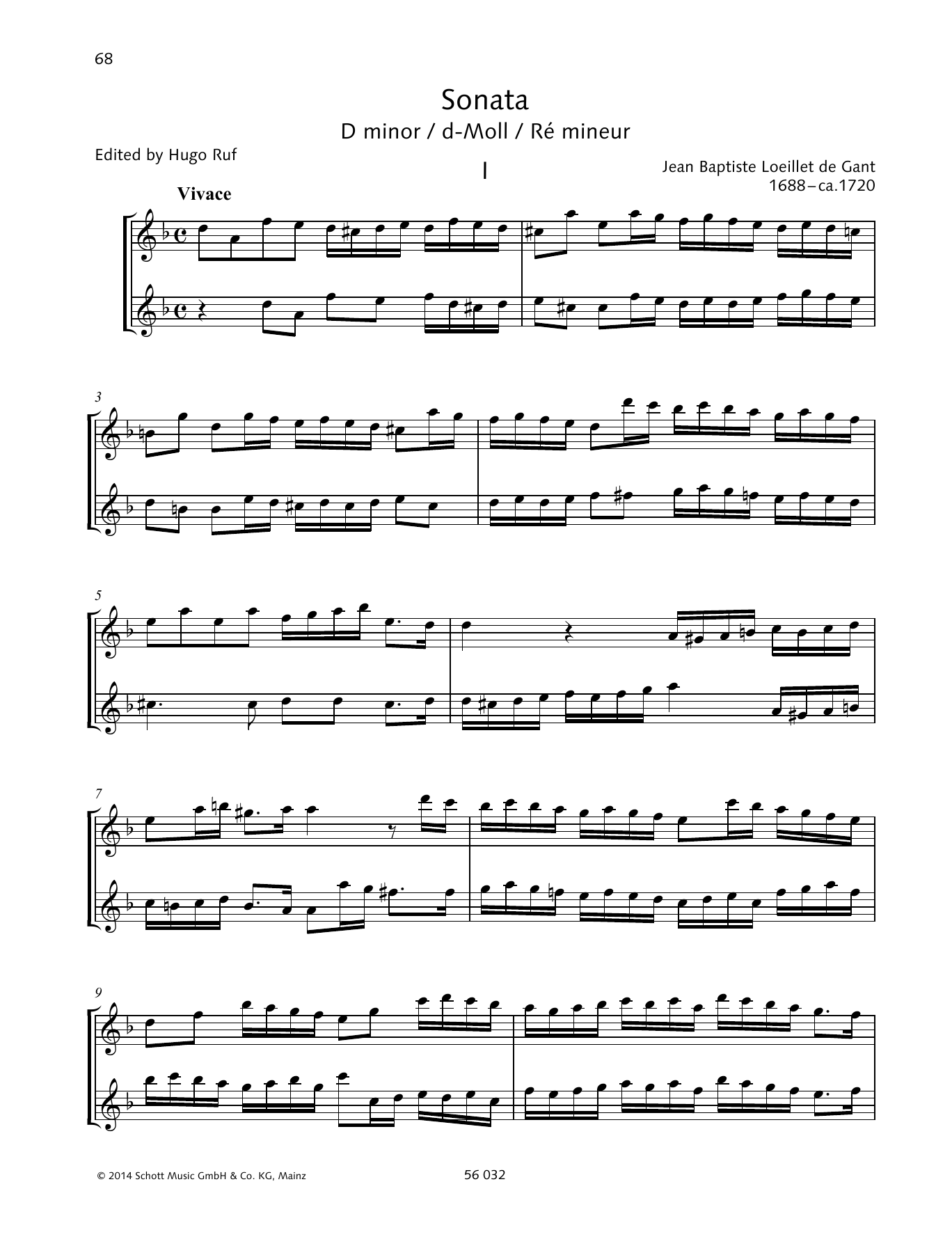 Produktgalerie: Seite 1 von 1 Sonata D Minor, Baldassare Galuppi, Chor