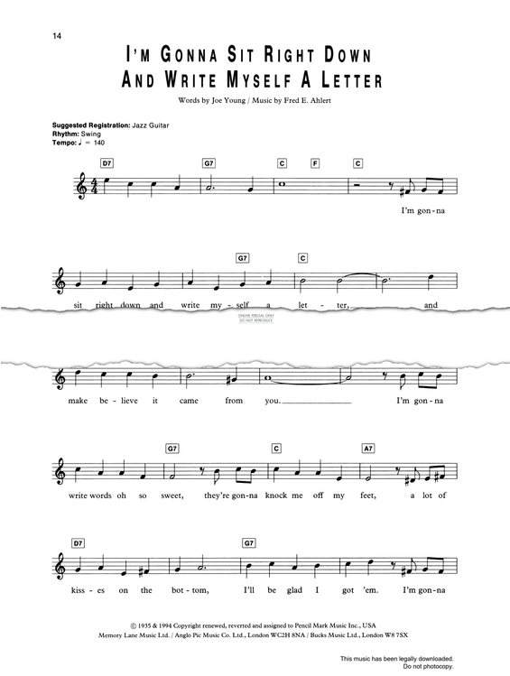 Produktgalerie: Seite 1 von 1 I'm Gonna Sit Right Down And Write Myself A Letter, Willie Nelson, Gesang, Gitarre, Keyboard