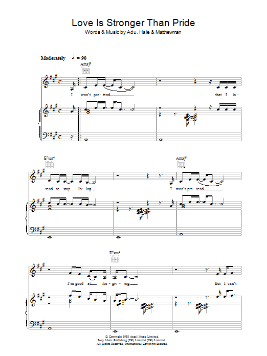 Product picture to:  Love Is Stronger Than Pride - Sade