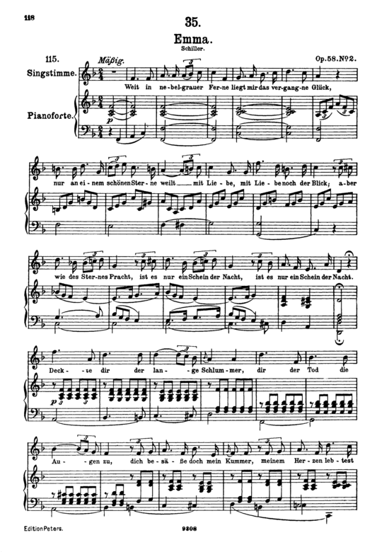 Product picture to: Emma D.193Franz Schubert