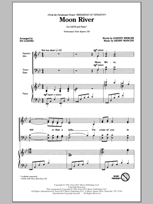 Produktbild zu: Moon River