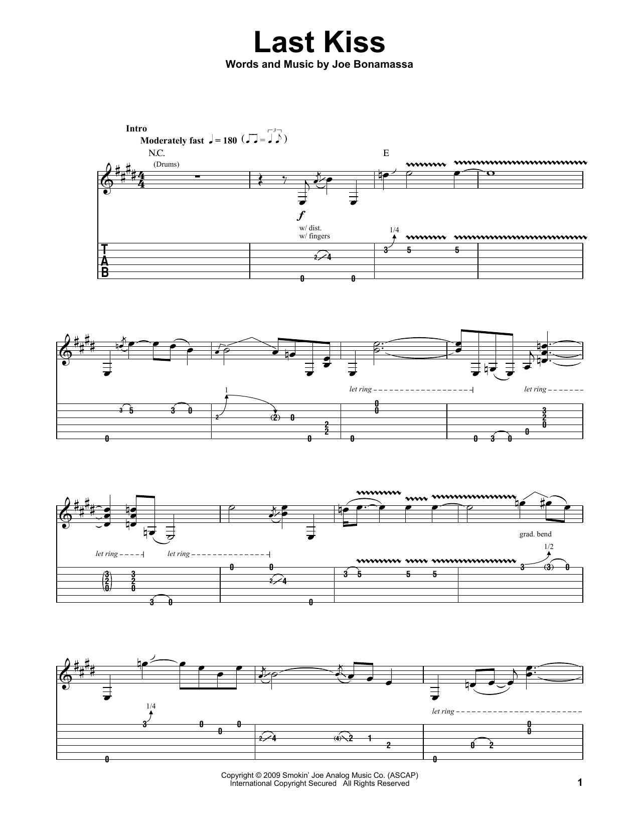 Produktbild zu: Last Kiss