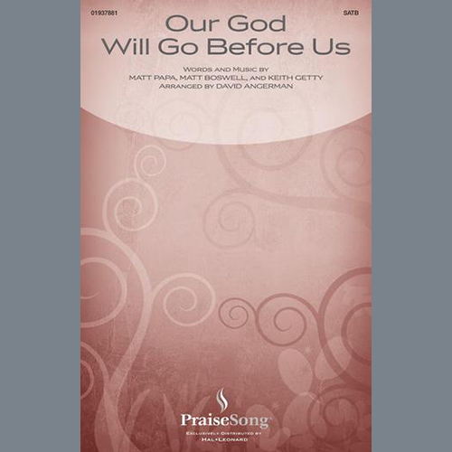 Produktbild zu: Our God Will Go Before Us (arr. David Angerman)