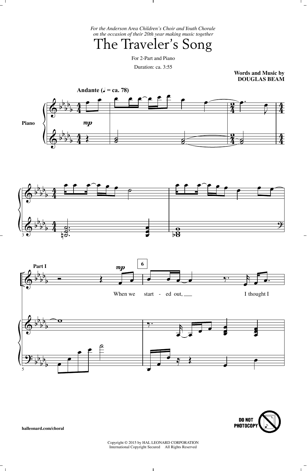 Produktbild zu: The Traveler's Song