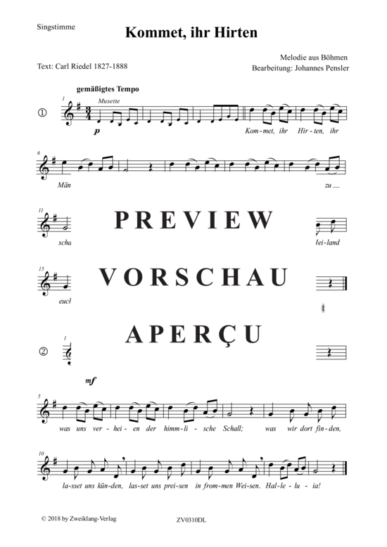 gallery: Kommet, ihr Hirten , , (Gesang, Violoncello + Orgel)