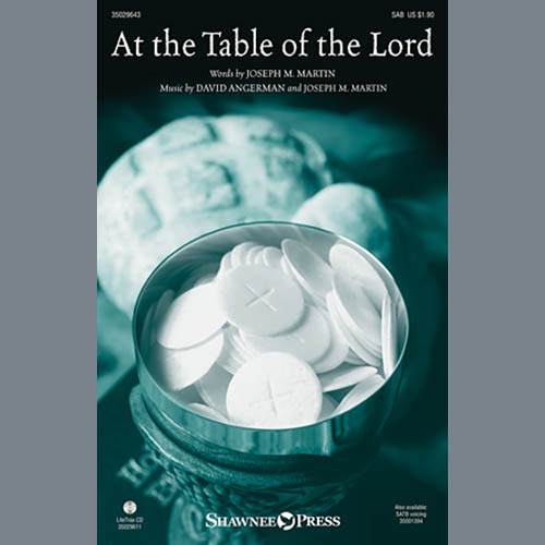 cover: At The Table Of The Lord, Joseph Martin, Chor