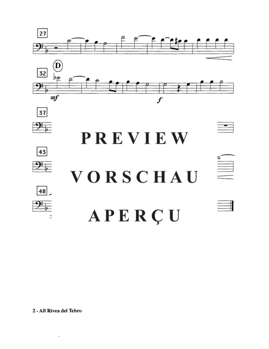 Product gallery: Page 7 of 13 Alla Rivera del Tebro , , (Tuba Quartet TTTT)