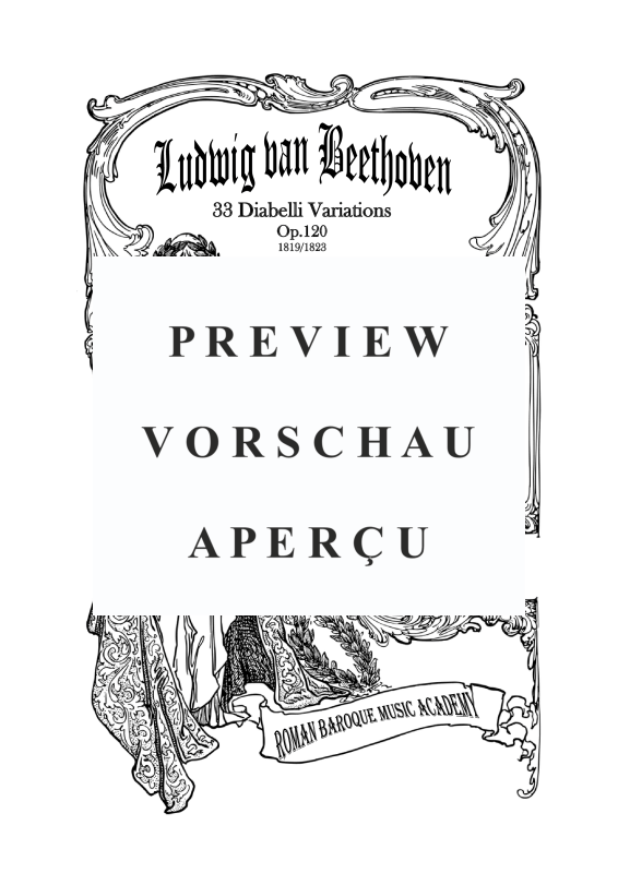 Produktgalerie: Seite 2 von 11 Six Variations in F major Op.34 for Piano, , Klavier Solo