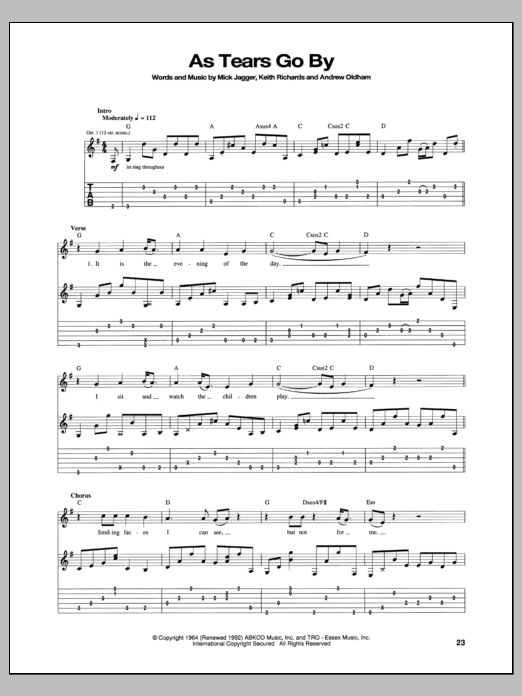 Product gallery: Page 1 of 1 As Tears Go By, The Rolling Stones