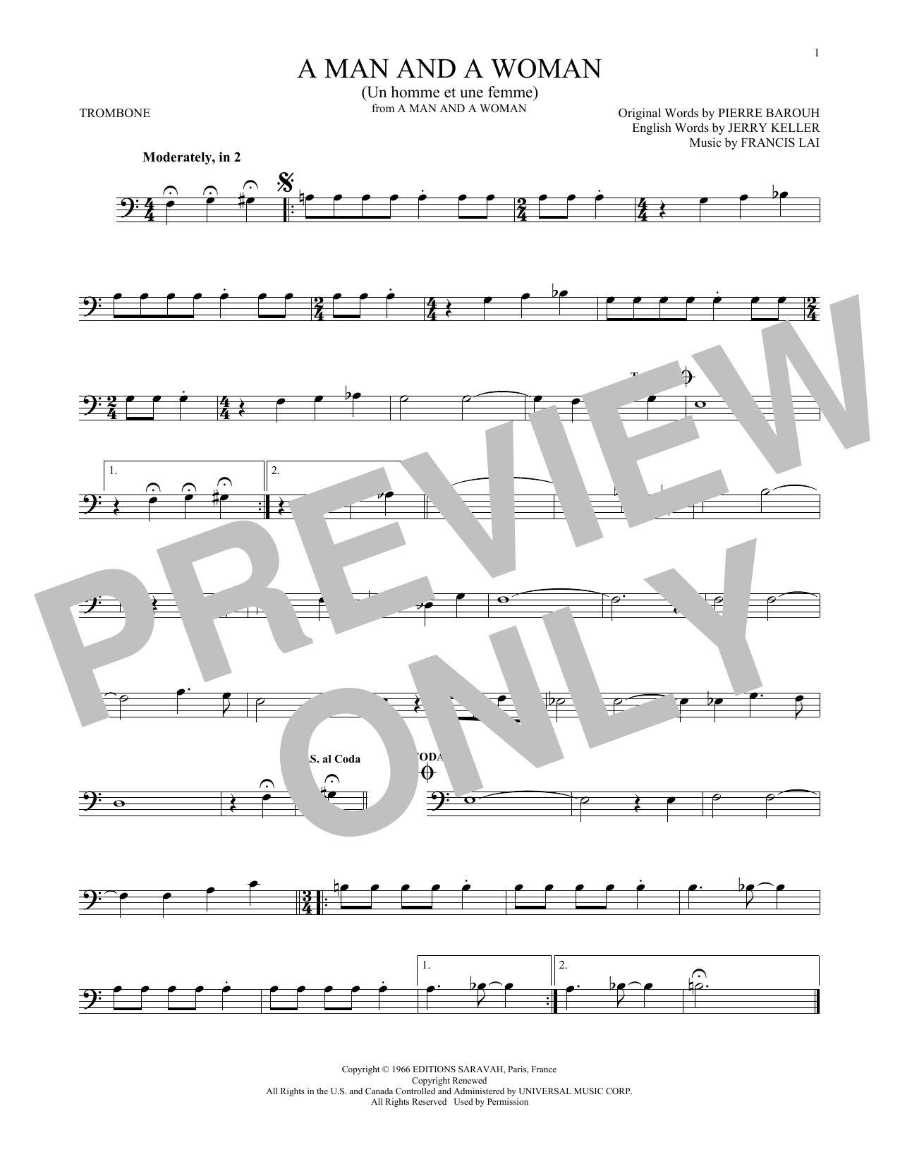 Product gallery: Page 1 of 1 A Man And A Woman (Un Homme Et Une Femme), Herbie Mann and Tamiko Jones