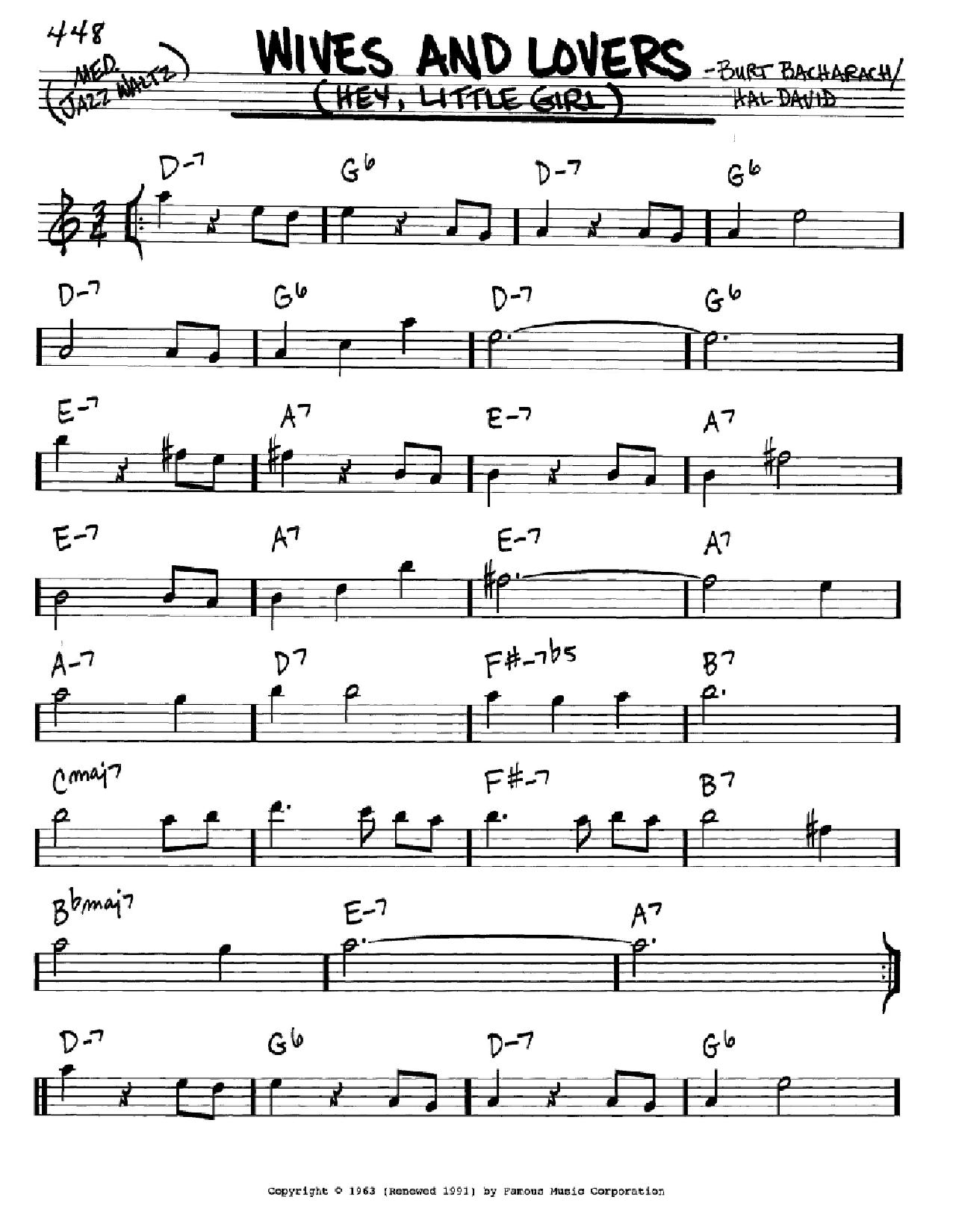 Produktbild zu: Wives And Lovers (Hey, Little Girl)