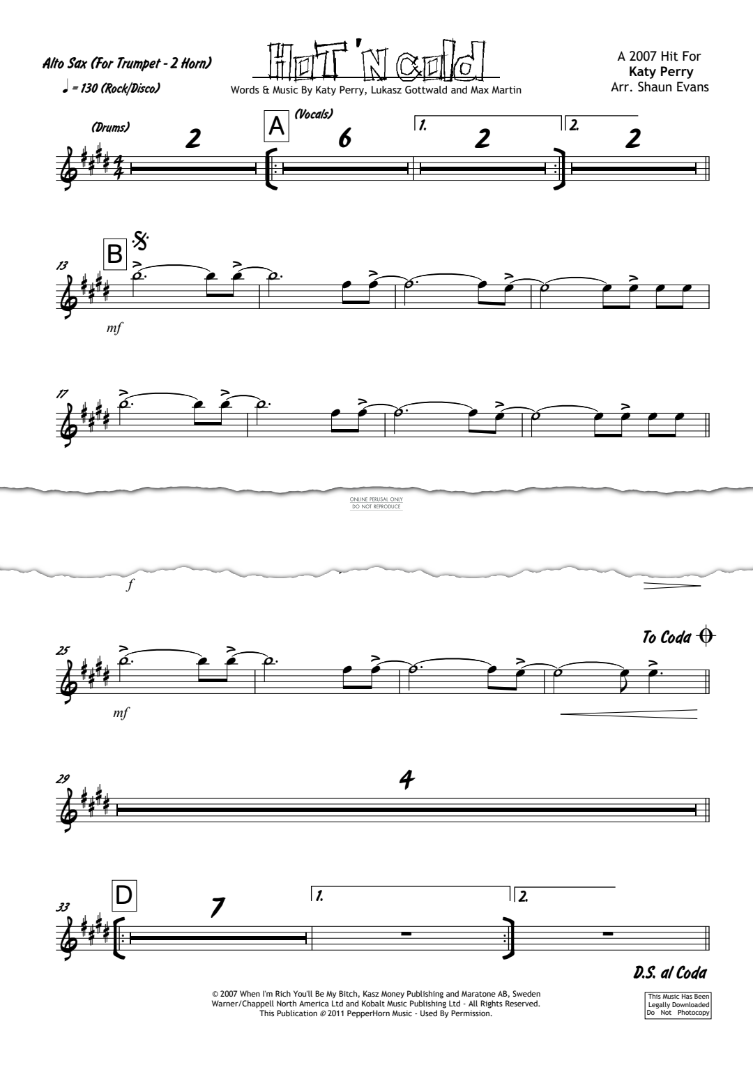 Product gallery: Page 1 of 1 Hot N Cold, Katy Perry