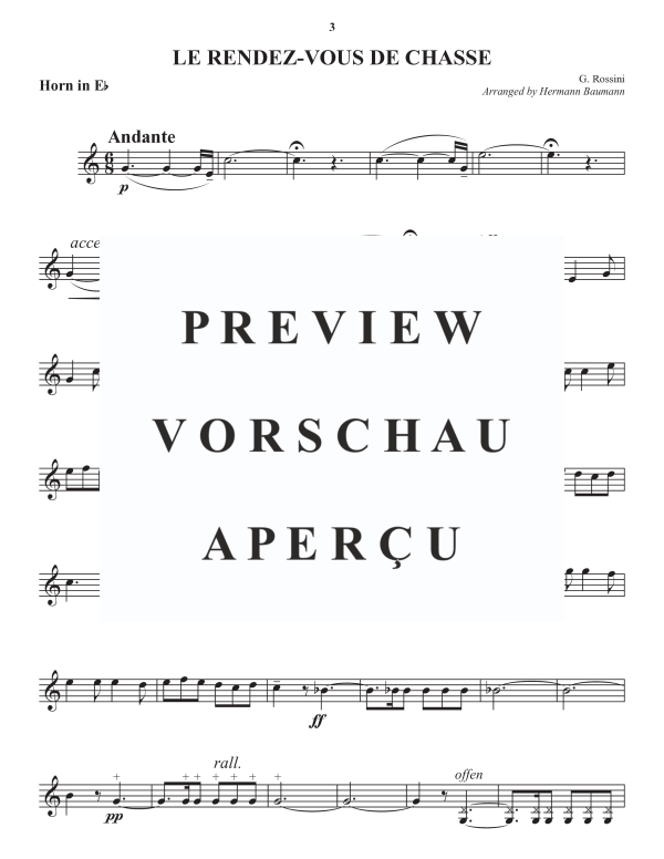 Produktgalerie: Seite 6 von 7 Le Rendez-vous de Chasse, , Horn in F