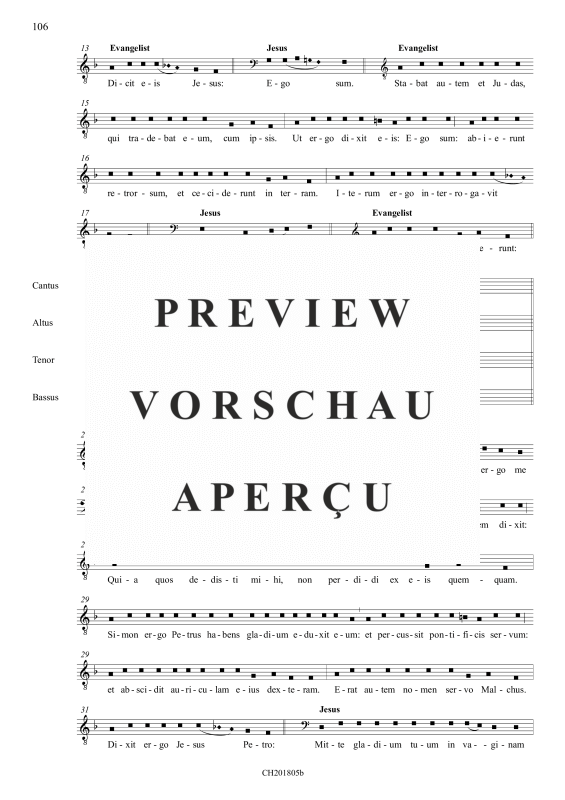 Product gallery: Page 3 of 11 Passio secundum Ioannem - Johannespassion, , (mixed choir)