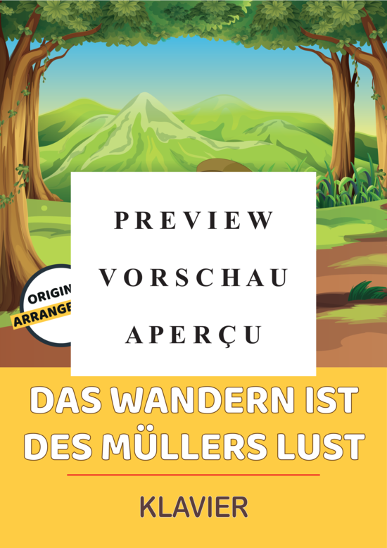 gallery: Das Wandern ist des Müllers Lust , , (Klavier Solo)