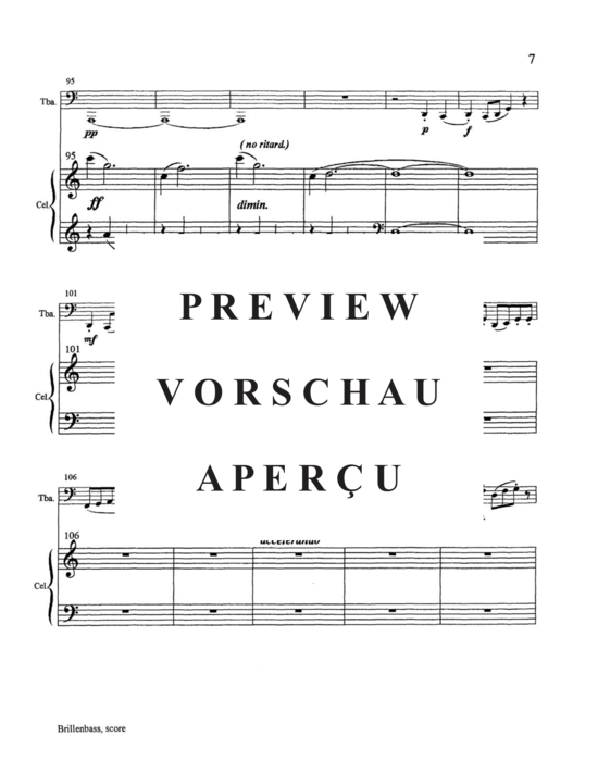 Produktgalerie: Seite 9 von 21 Brillenbass , , (Tuba + Percussion)