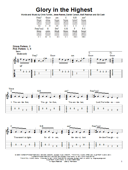 Produktbild zu: Glory In The Highest
