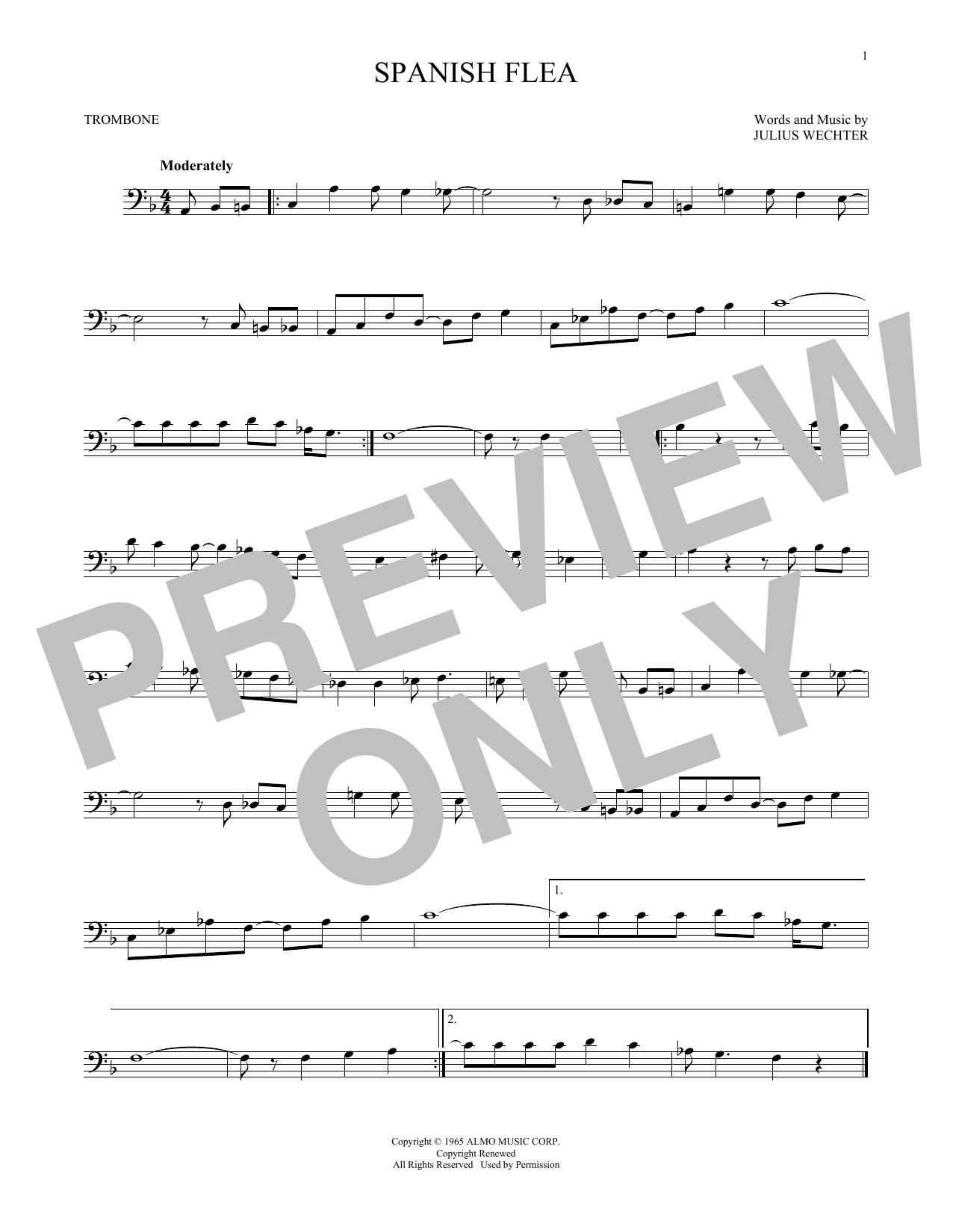 Product gallery: Page 1 of 1 Spanish Flea, Herb Alpert & The Tijuana Brass Band