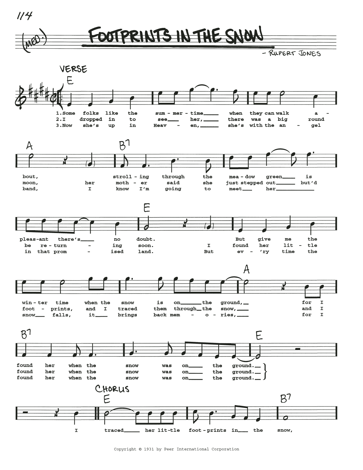 Produktbild zu: Footprints In The Snow