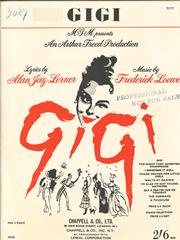 cover: Gigi, Frederick Loewe