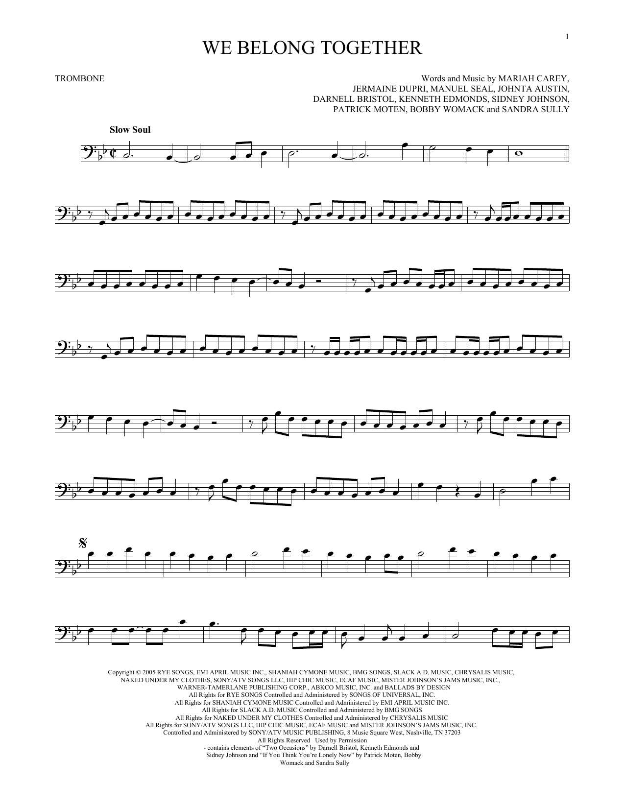 Product gallery: Page 1 of 1 We Belong Together, Mariah Carey