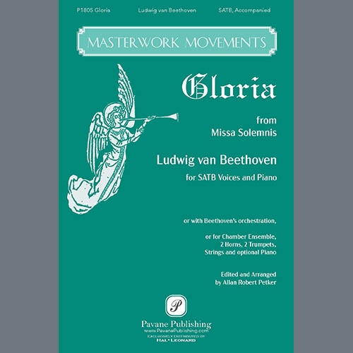 Produktbild zu: Gloria from Missa Solemnis (arr. Allan Robert Petker)