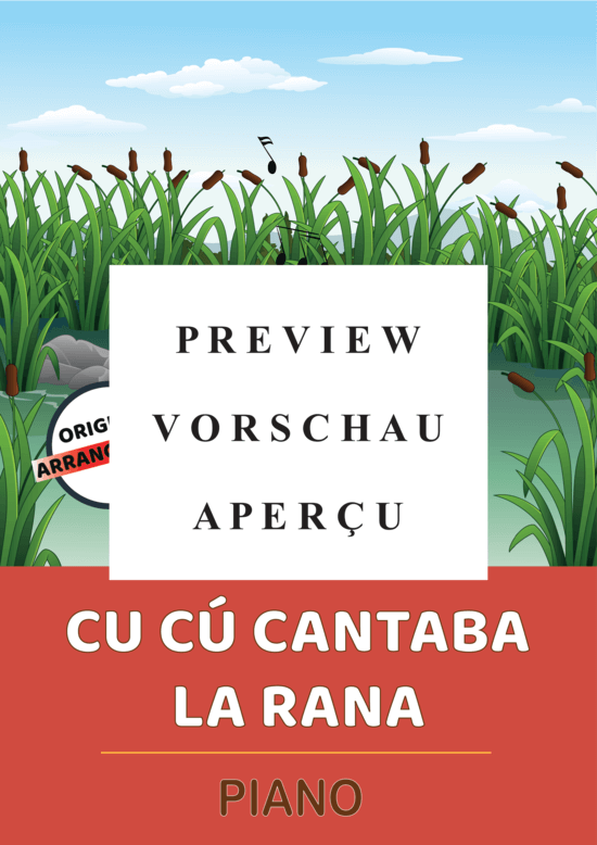 Produktgalerie: Seite 2 von 4 Cu Cú  Cantaba La Rana , , Klavier Solo
