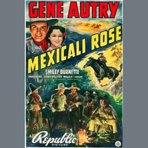 cover: Mexicali Rose, Gene Autry, Gesang, Gitarre, Klavier
