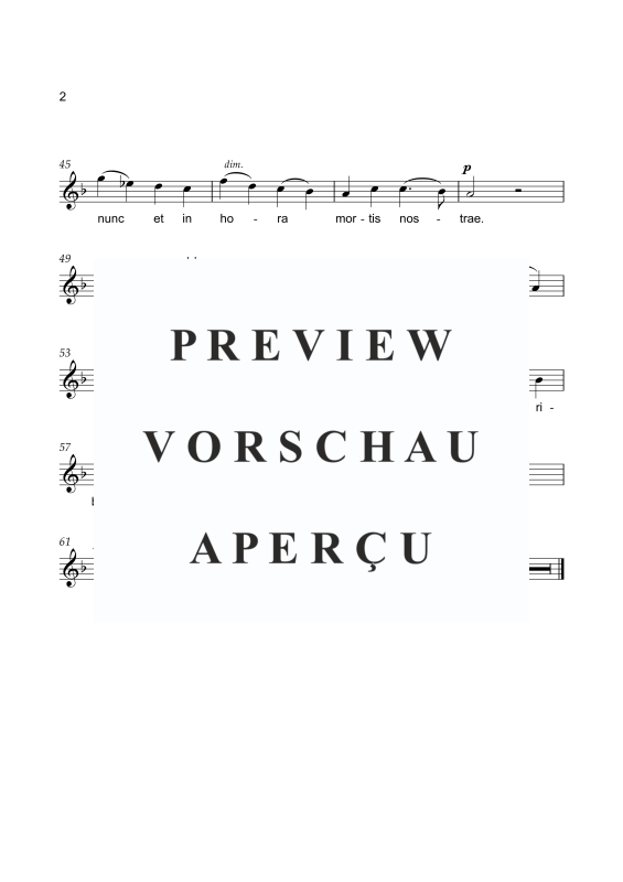 gallery: Ave Maria, , Sopran/Tenor und Orgel