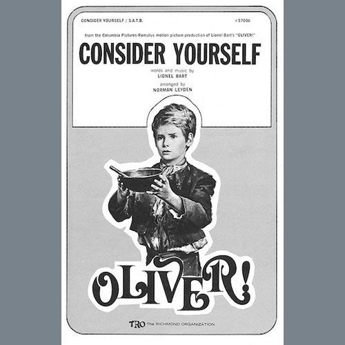 cover: Consider Yourself (from Oliver!) (arr. Norman Leyden), Lionel Bart, Chor