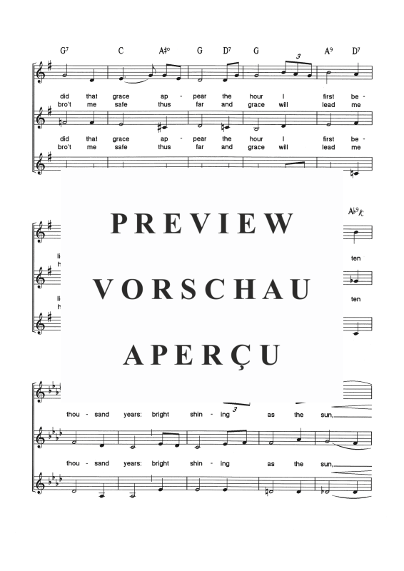 Produktgalerie: Seite 4 von 5 Amazing Grace, , Frauenchor SSA