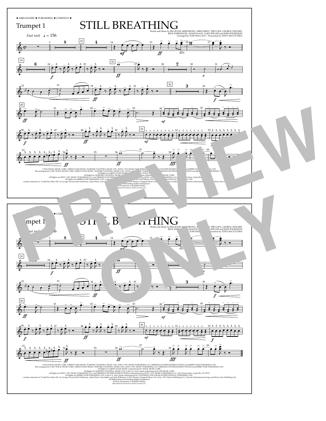 Product picture to: Still Breathing - Trumpet 1