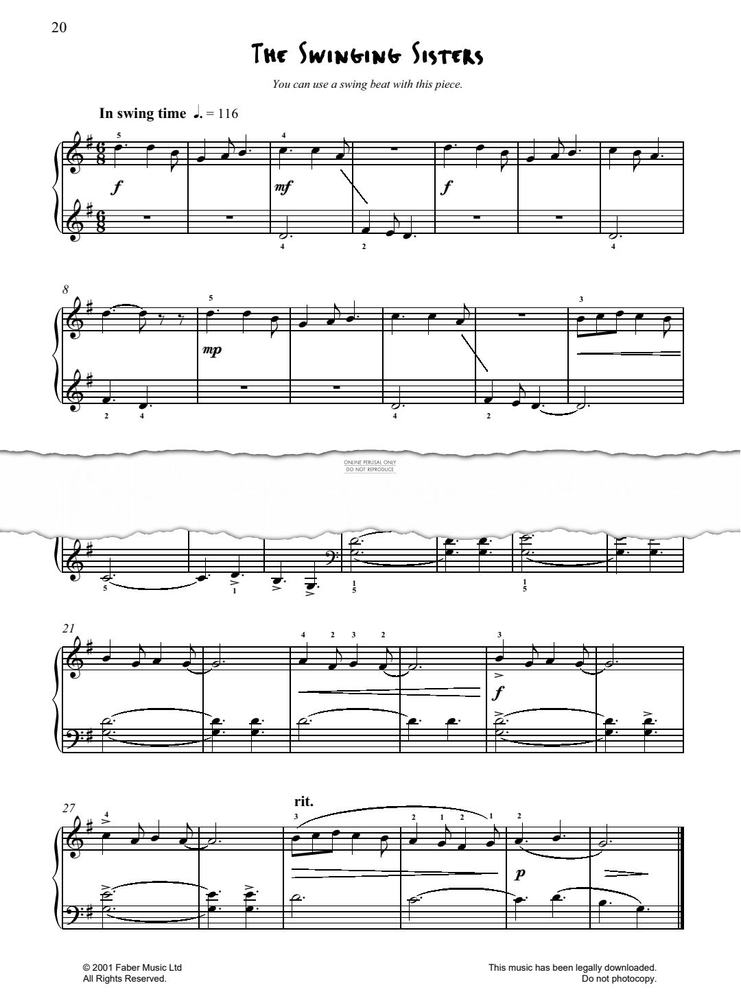 gallery: The Swinging Sisters, Pam Wedgwood, Klavier