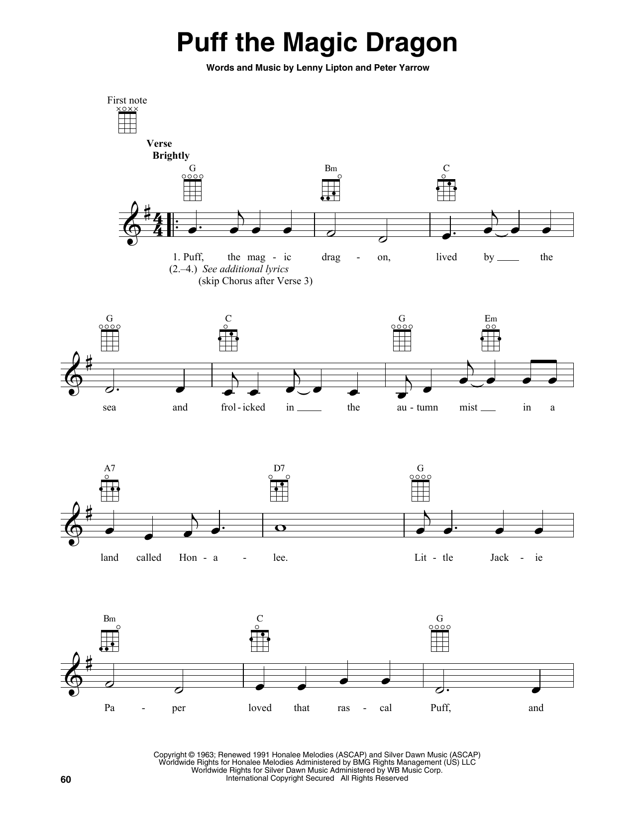Produktgalerie: Seite 1 von 1 Puff The Magic Dragon, Peter, Paul & Mary, Banjo