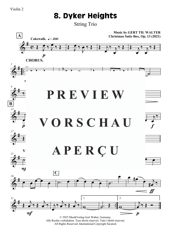 Produktgalerie: Seite 5 von 7 Dyker Heights, , (Streicher Trio)