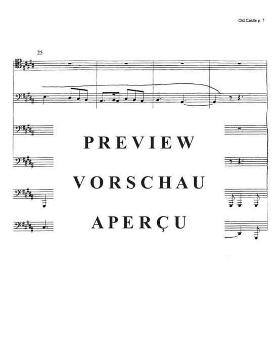 Produktgalerie: Seite 9 von 21 The Old Castle , , (Tuba Ensemble EEETTT)